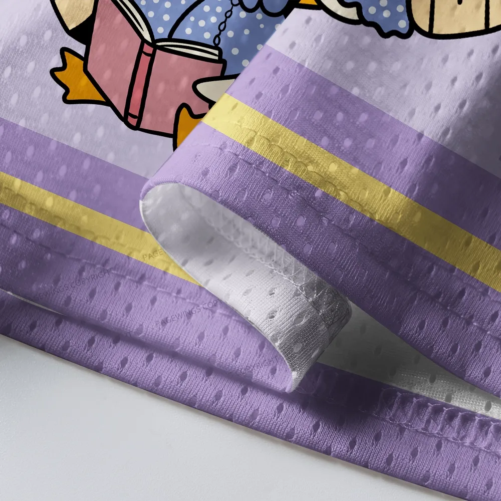 Pagewings Late Night Reader Club Unisex Mesh Jersey