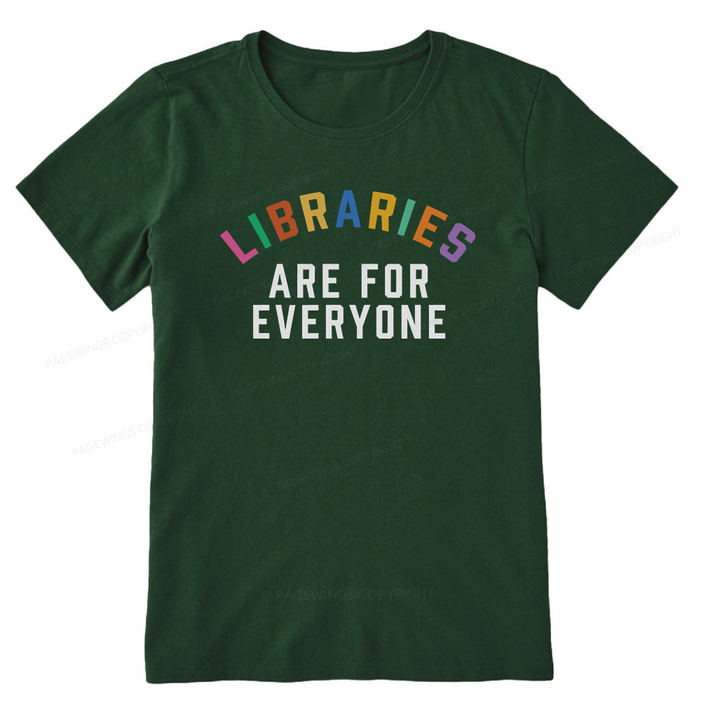 Pagewings Libraries Are For Everyone Unisex Classic T-shirt