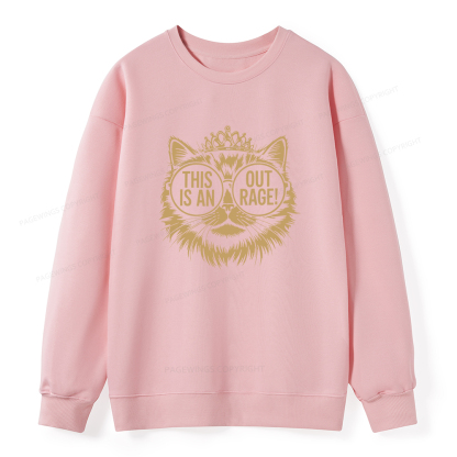 Pagewings This Is An Outrage Unisex Classic Sweatshirt