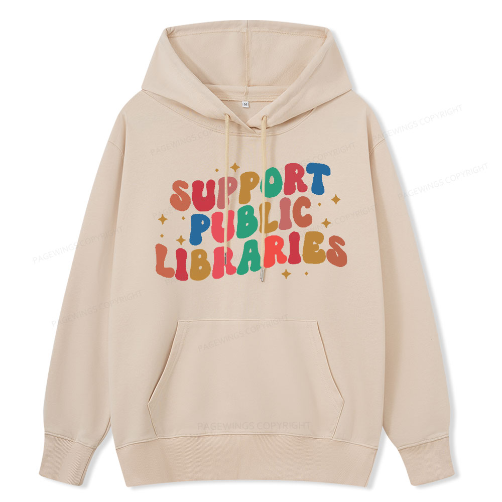 Pagewings Public Library Unisex Classic Hoodie