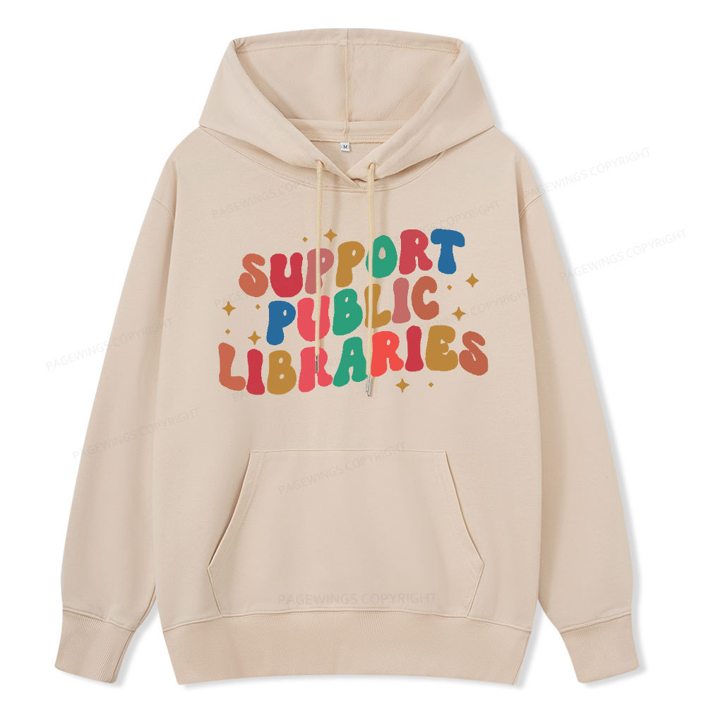 Pagewings Public Library Unisex Classic Hoodie
