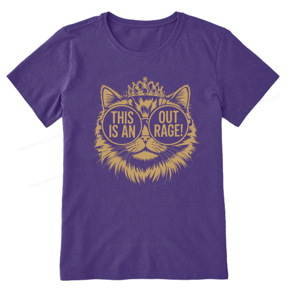 Pagewings This Is An Outrage Unisex Classic T-shirt