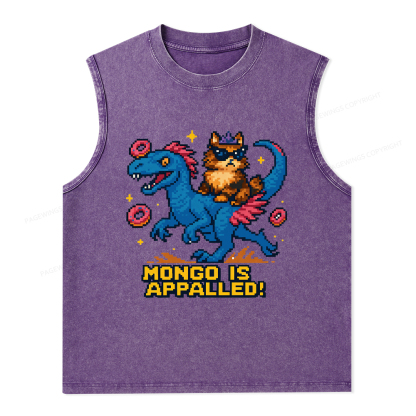 Pagewings Mongo Is Appalled Washed Tank Top