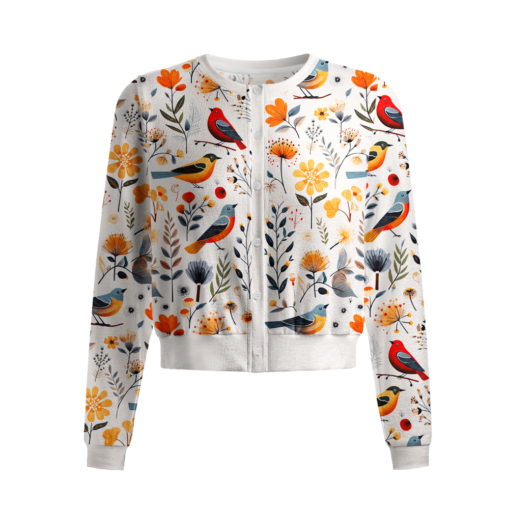 Pagewings Read Banned Books Crew Neck Cardigan Sweaters