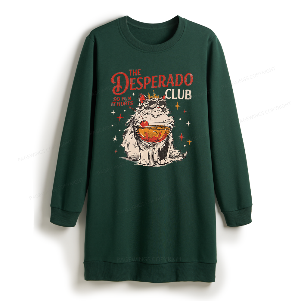 Pagewings Desperado Club Sweatshirt Dress