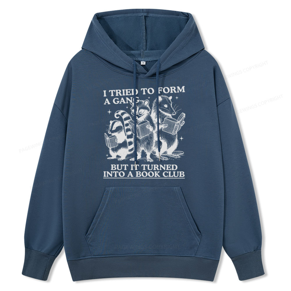 Pagewings A Gang Turn Into A Book Club Unisex Classic Hoodie