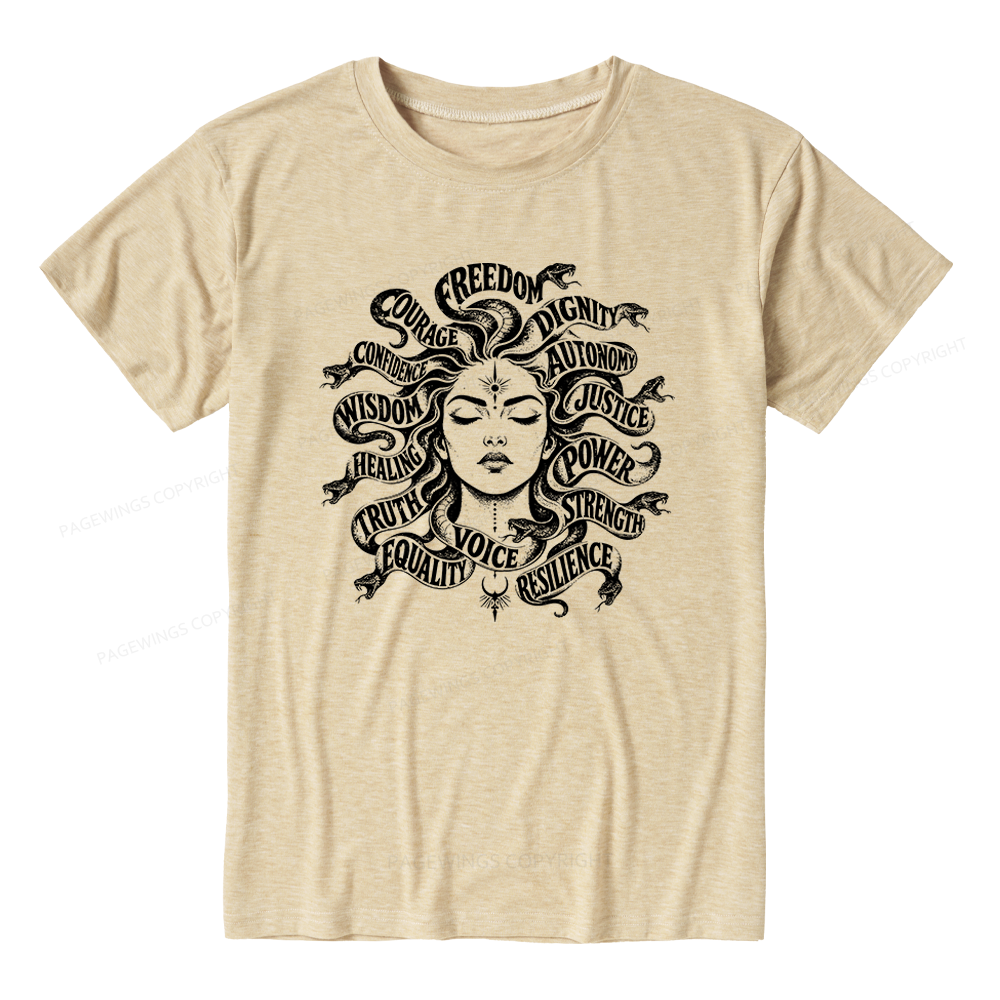 Pagewings Greek Mythology Unisex Heather T-Shirt