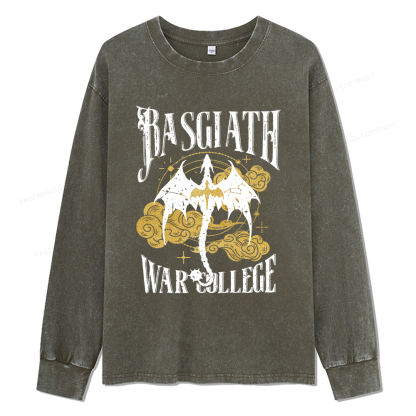 Pagewings Fantasy Unisex Washed Long Sleeve T-shirt