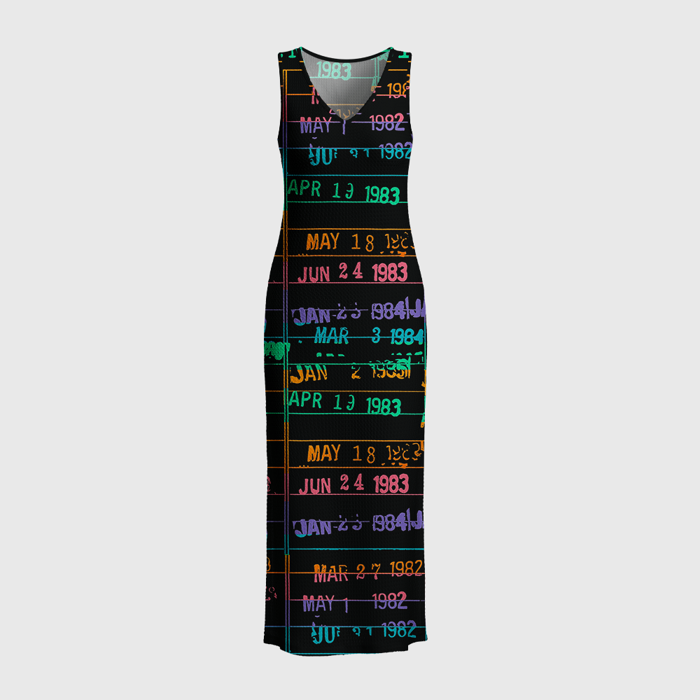 Pagewings Public Libraries Crochet Maxi Dress