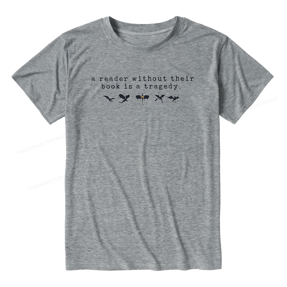 Pagewings Fantasy Reading Unisex Heather T-Shirt