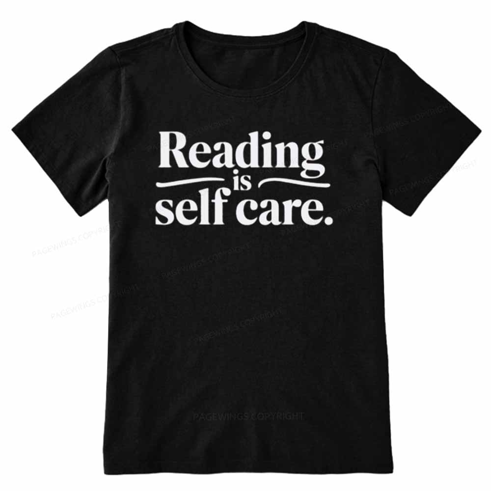 Pagewings Reading Self Care Unisex Tee Unisex Classic T-shirt