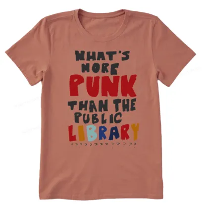Pagewings What's More Punk Than The Public Library Unisex Classic T-shirt