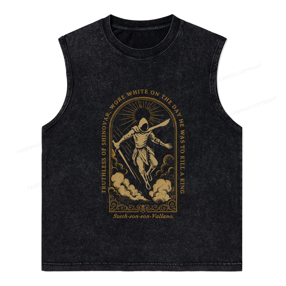 Pagewings Truthless of Shinovar Unisex Washed Tank Top