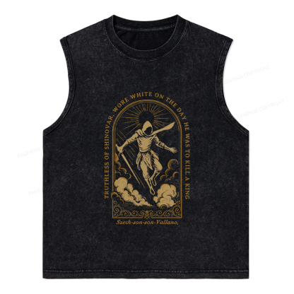 Pagewings Truthless of Shinovar Unisex Washed Tank Top