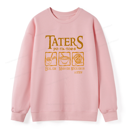 Pagewings Taters PoTaToes Unisex Classic Sweatshirt