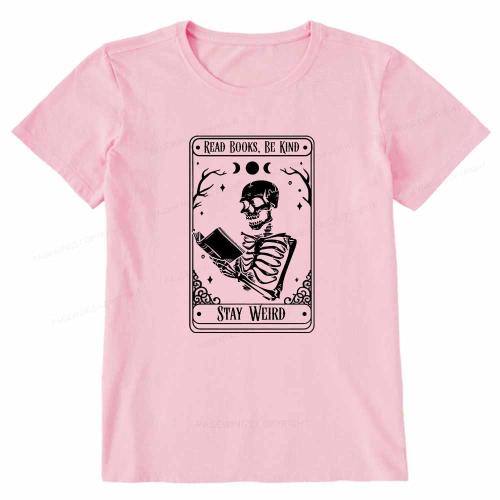 Pagewings Read Books Be Kind Unisex Classic T-shirt