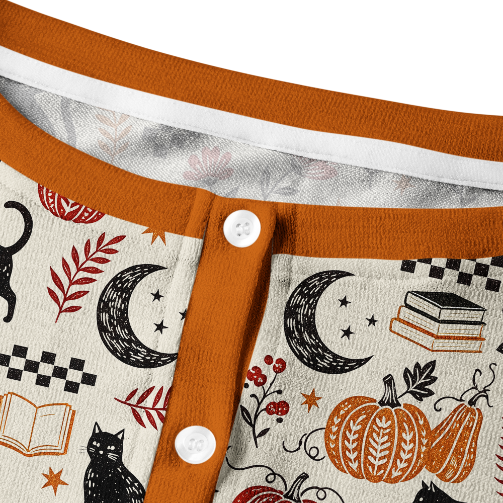 Pagewings Cat Book Lover Crew Neck Cardigan Sweaters