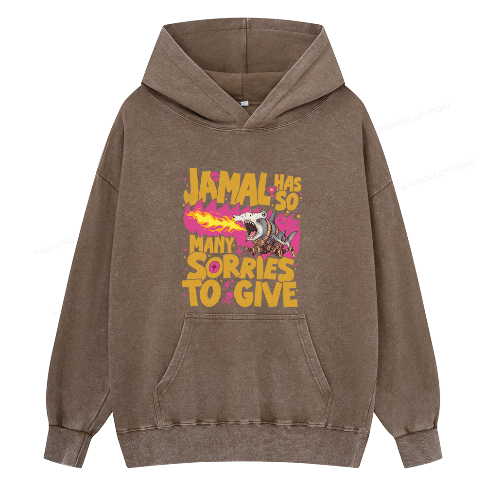 Pagewings Sci-Fi Novel Lover Unisex Washed Hoodie