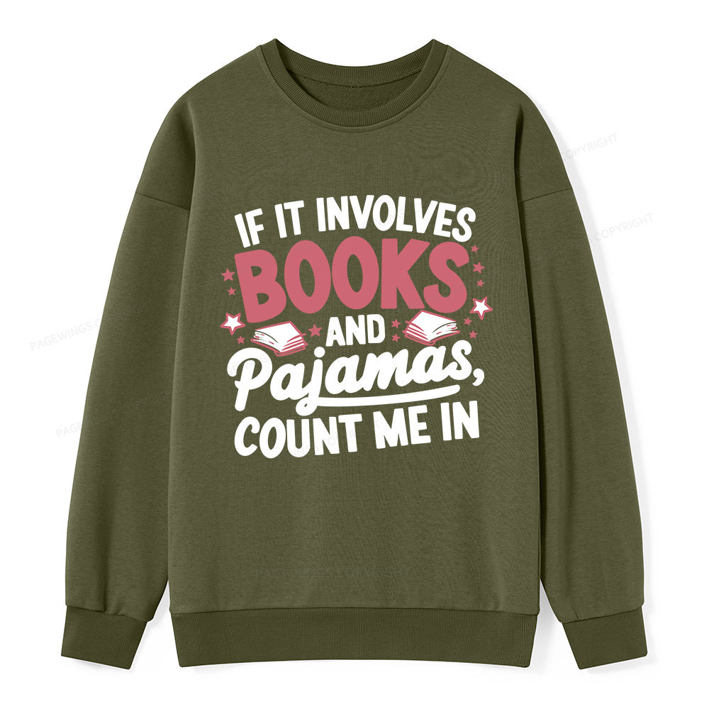 Pagewing Lover Funny Book Reading Unisex Classic Sweatshirt