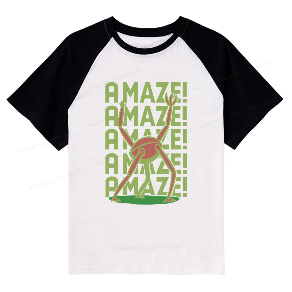Pagewings Rocky Amaze Raglan T-shirt