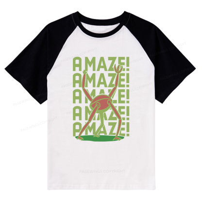 Pagewings Rocky Amaze Raglan T-shirt