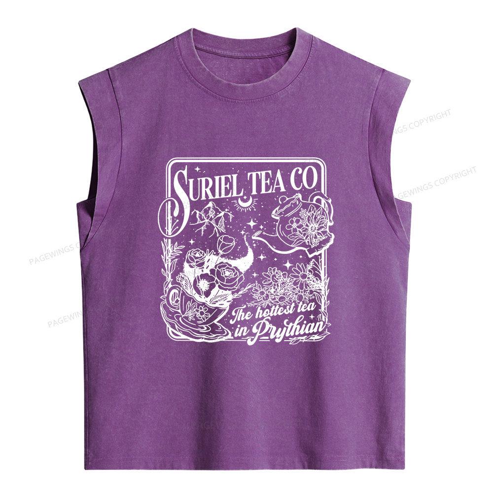 Pagewings Fantasy Reader Women's Washed Tank Top