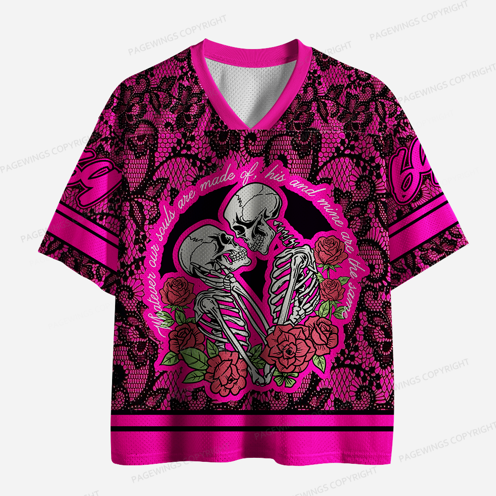 Pagewings Whatever Our Souls Are Made Of Unisex Mesh Jersey