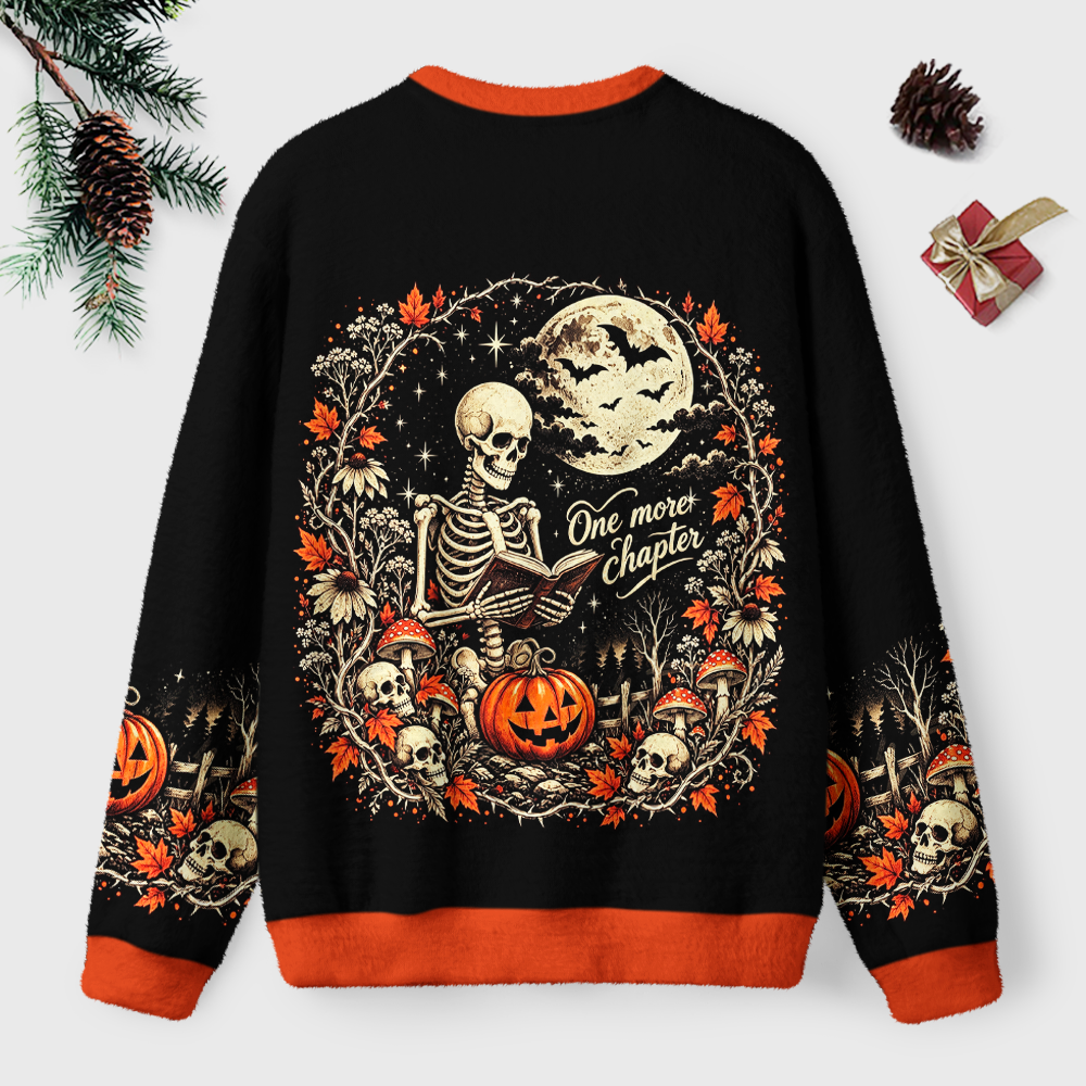 Pagewings One More Chapter Unisex Ugly Light Knit Sweatshirt