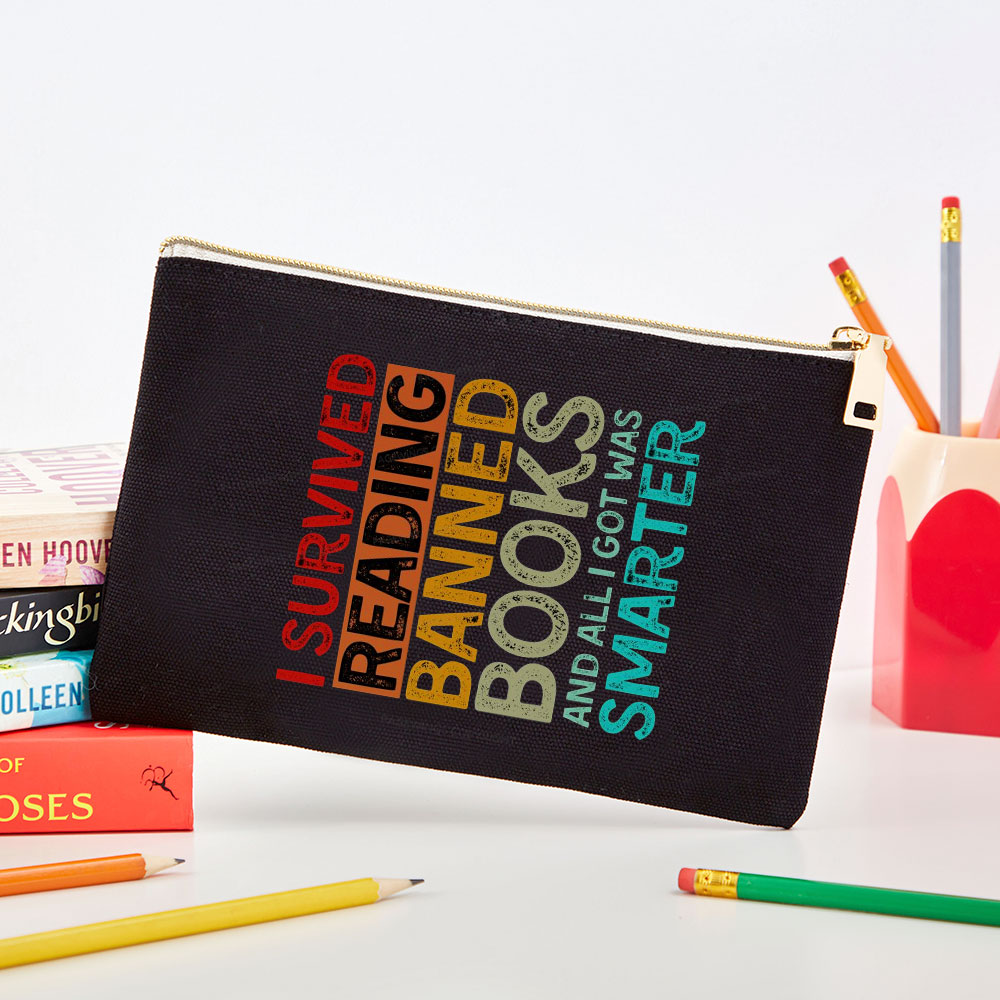 Pagewings I Survived Reading Banned Books And All I Got Was Smarter Pouch