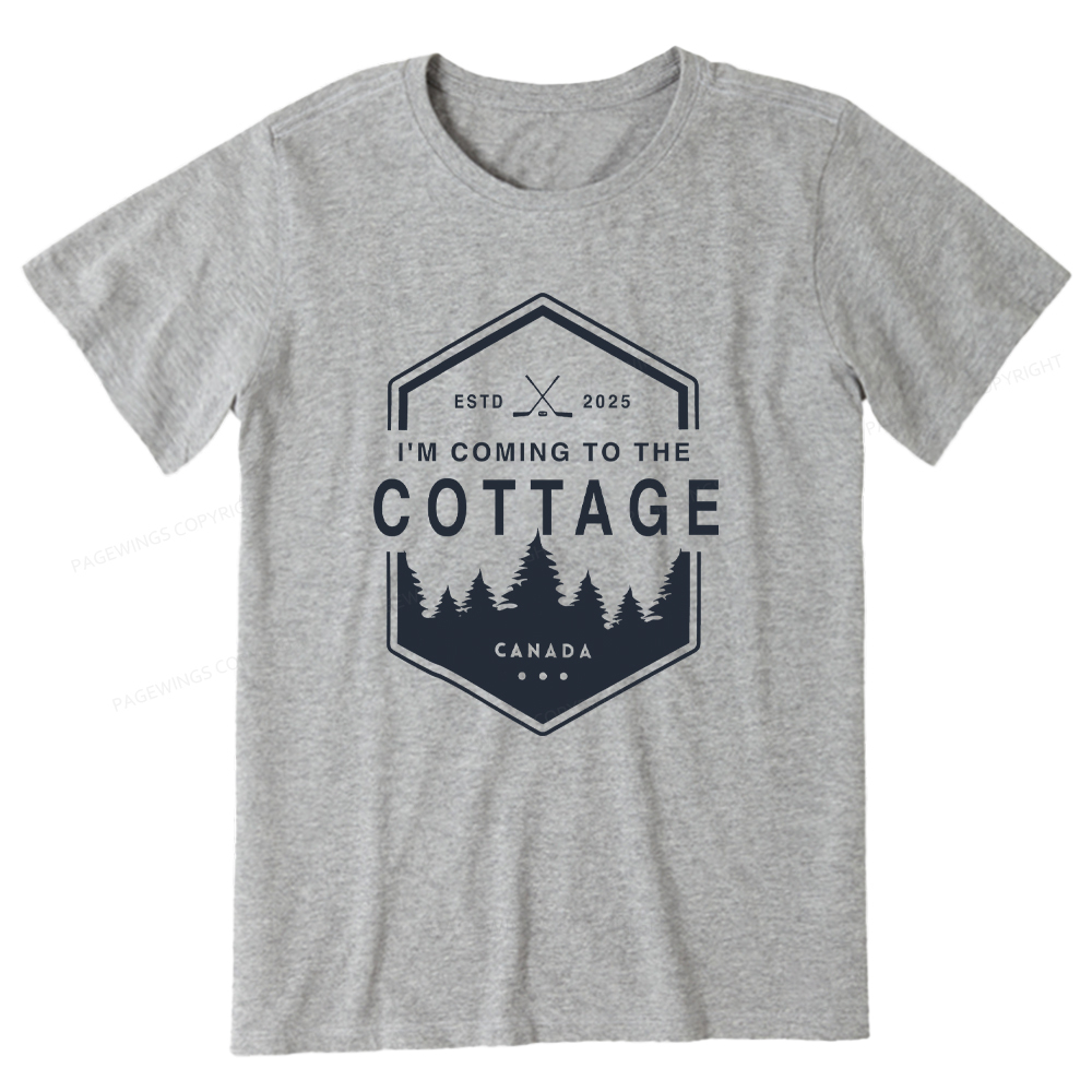 Pagewings Coming To The Cottage Unisex Classic T-shirt