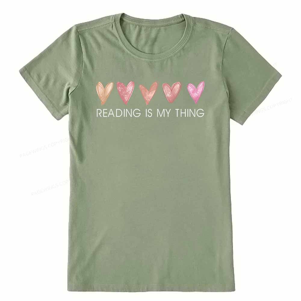 Pagewings Reading is My Thingl Unisex Classic T-shirt