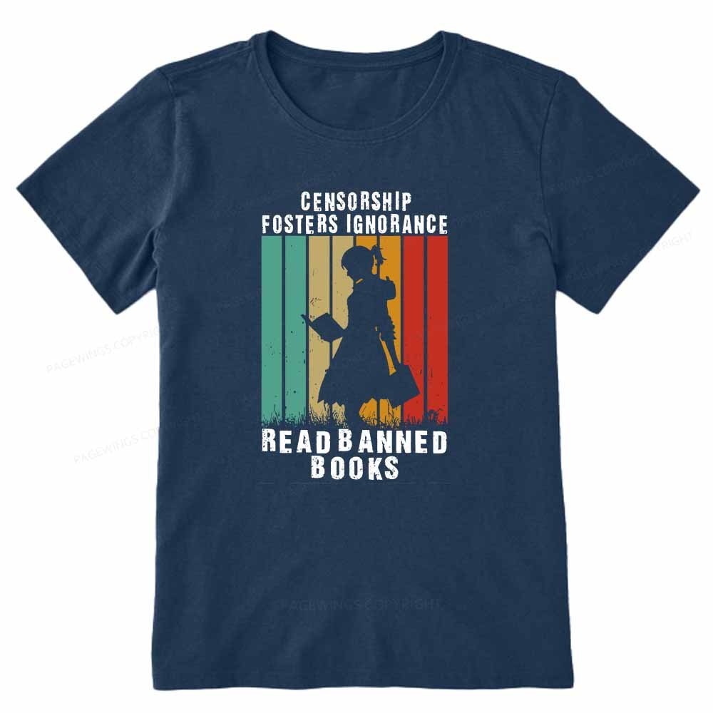 Pagewings Banned Books Vintage T-Shirt Unisex Classic T-shirt