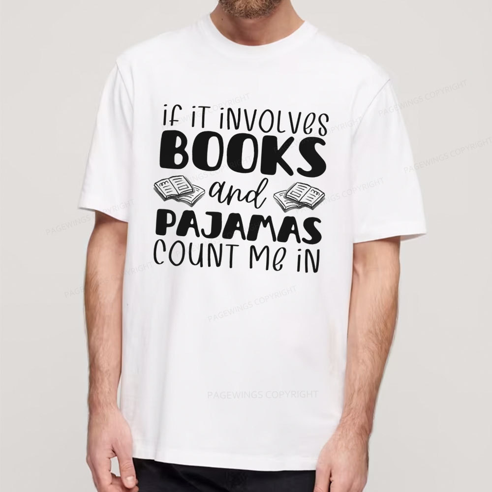 Pagewings Books And Pajamas Unisex Classic T-shirt