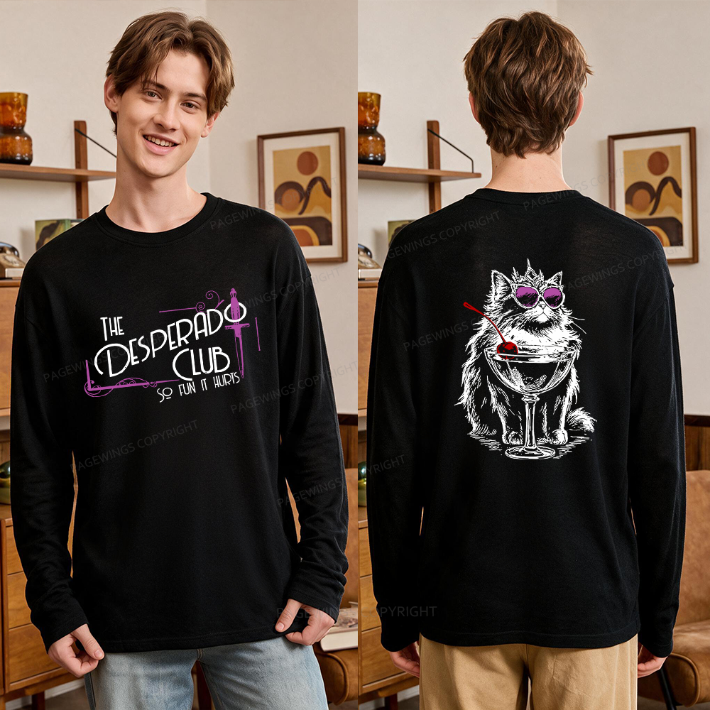 Pagewings Desperado Club Unisex Lightweight Long Sleeve T-Shirt