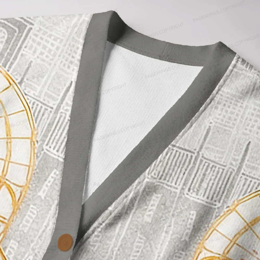 Pagewings Library  Unisex Ugly Cardigan Sweaters