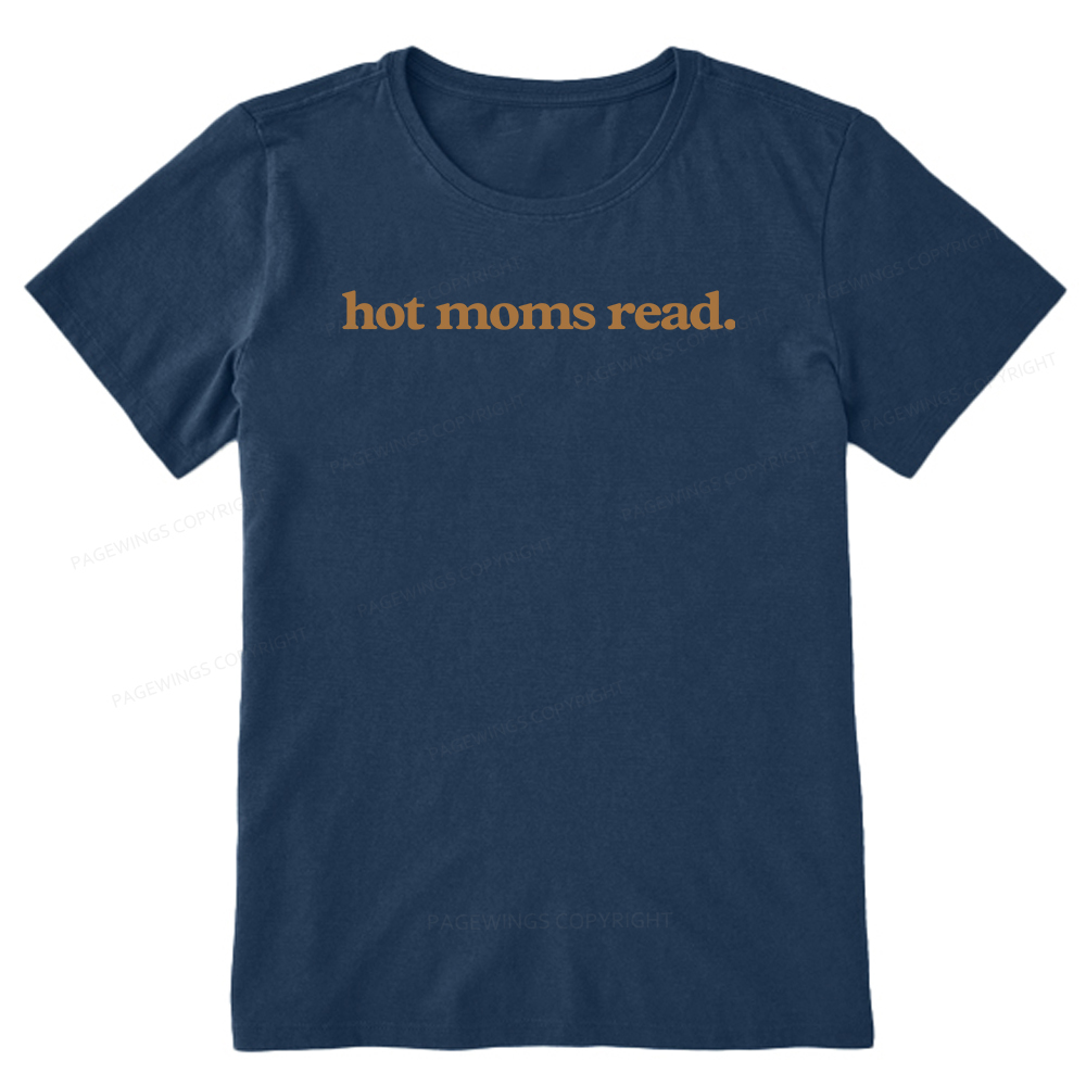 Pagewings Hot Moms Read Unisex Classic T-shirt