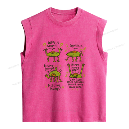 Pagewings Amaze Women's Washed Tank Top