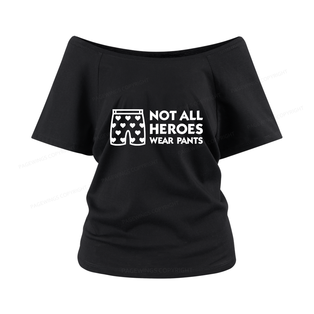Pagewings Sci-Fi Book Lover Women Off Shoulder T-shirts