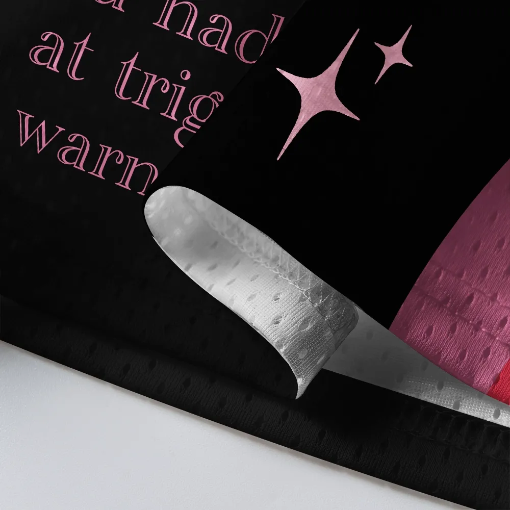 Pagewings You Had Me At Trigger Warnings Unisex Mesh Jersey