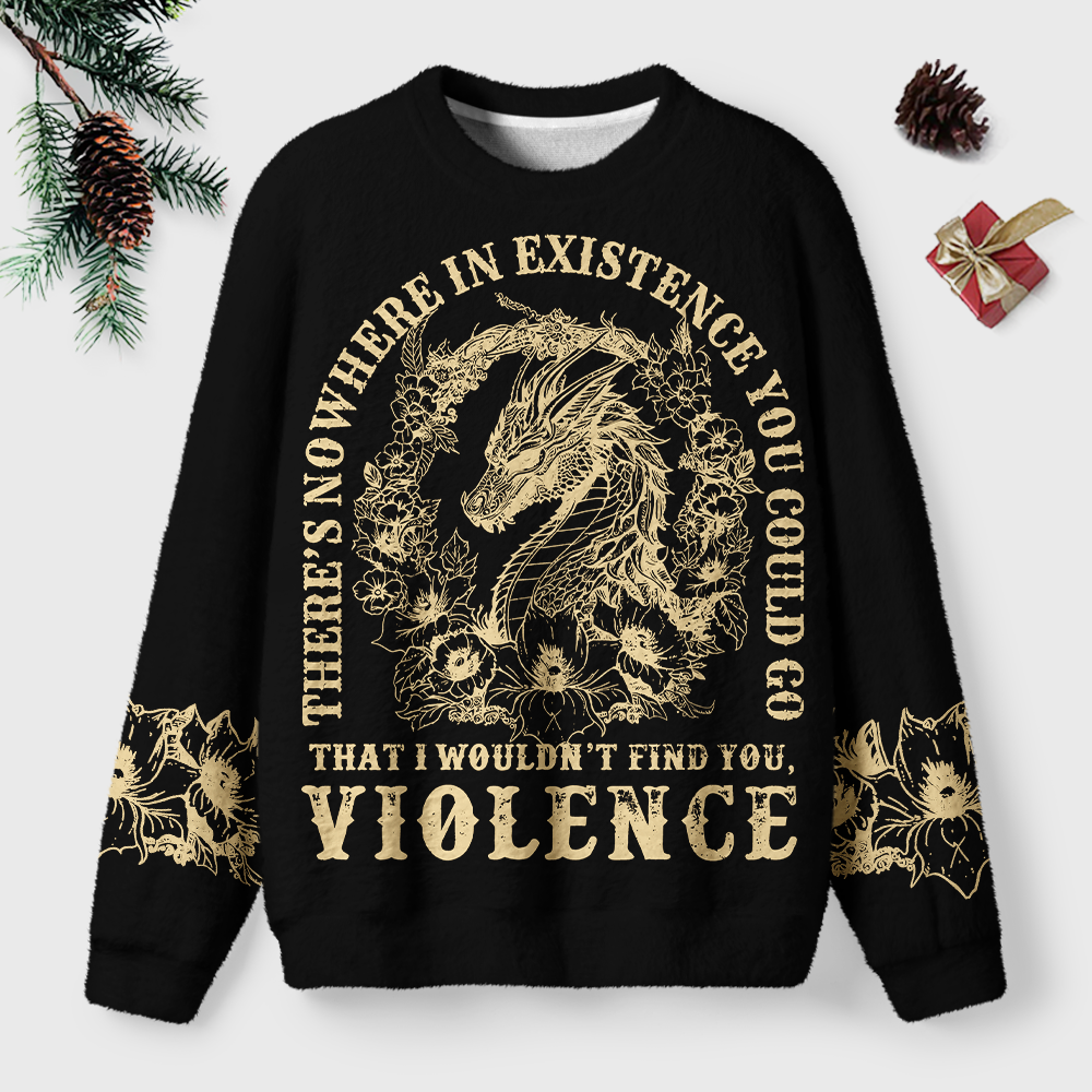 Pagewings Fantasy Bookish Unisex Ugly Light Knit Sweatshirt