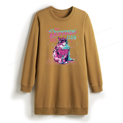 Pagewings Sci Fi Fan Sweatshirt Dress