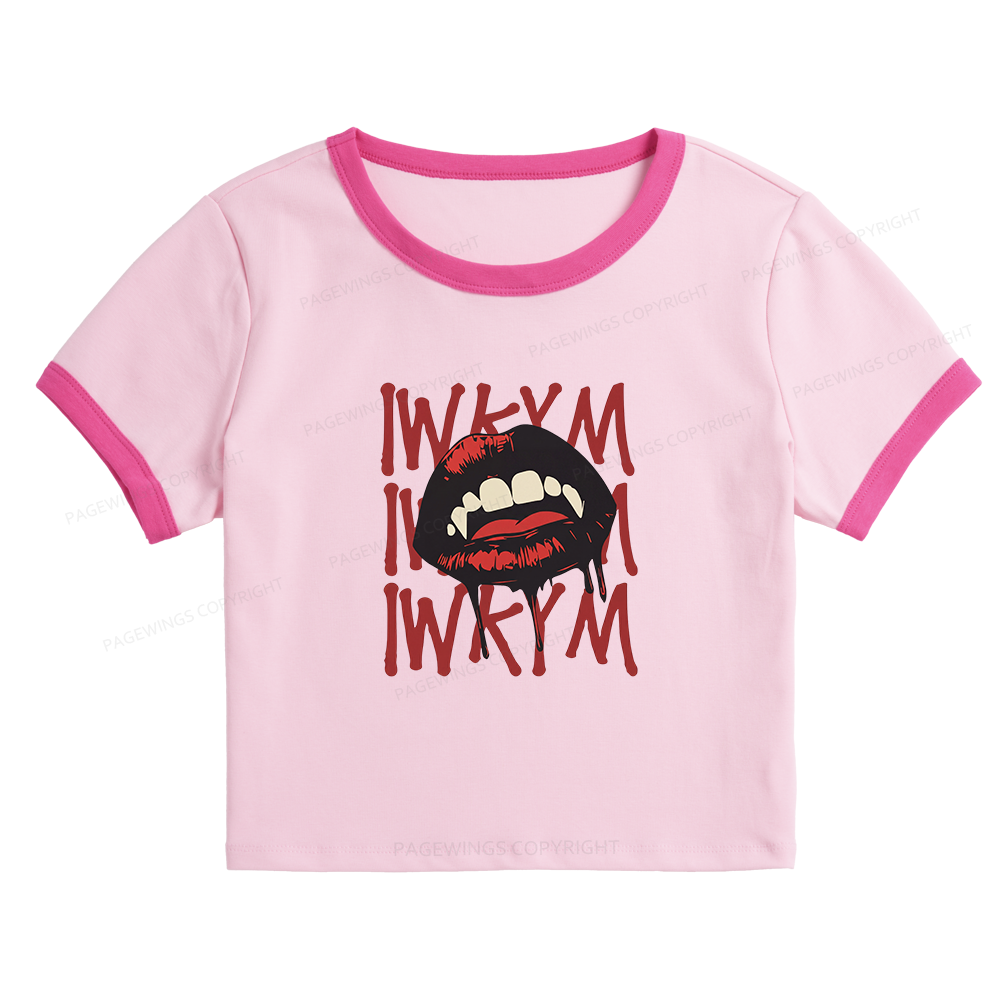 Pagewings Sci-Fi Novel Lover Baby Tee Cropped Ringer T-Shirt