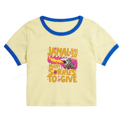 Pagewings Sci-Fi Novel Lover Baby Tee Cropped Ringer T-Shirt