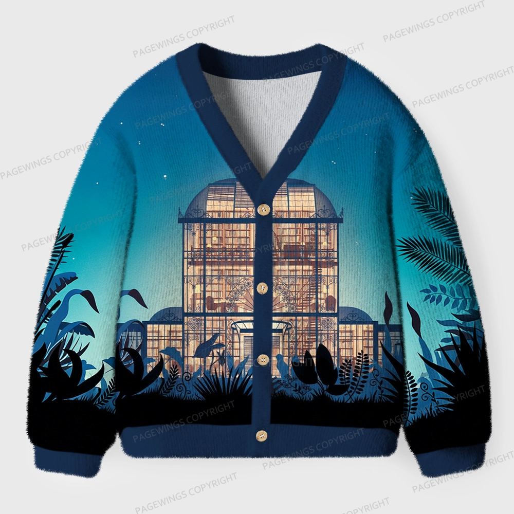 Pagewings Literature Unisex Ugly Cardigan Sweaters