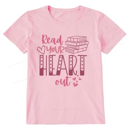 Pagewings Valentine Sweatshirt Read Your Heart Unisex Classic T-shirt