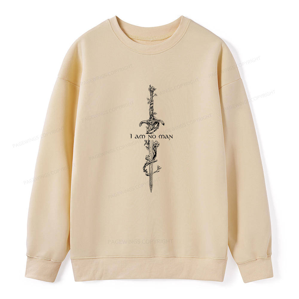 Pagewings I Am No Man Unisex Classic Sweatshirt