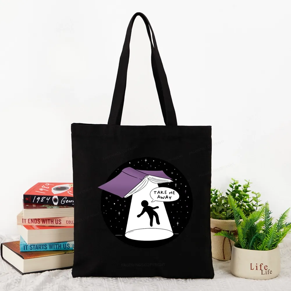 Pagewings Take Me Away Tote Bag