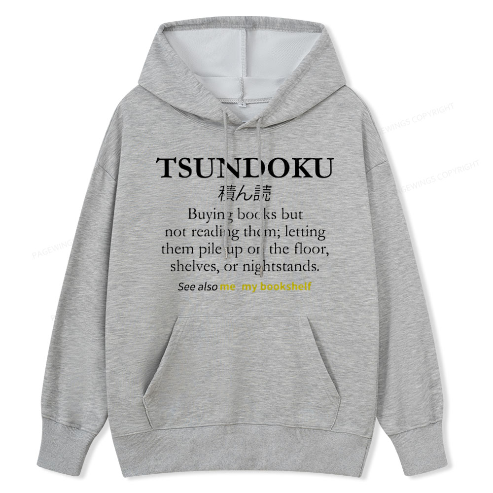 Pagewings Tsundoku Reader Unisex Classic Hoodie