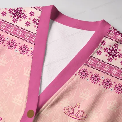 Pagewings Imagine Being Afraid Of Drag Queens And Books Unisex Ugly Cardigan Sweaters