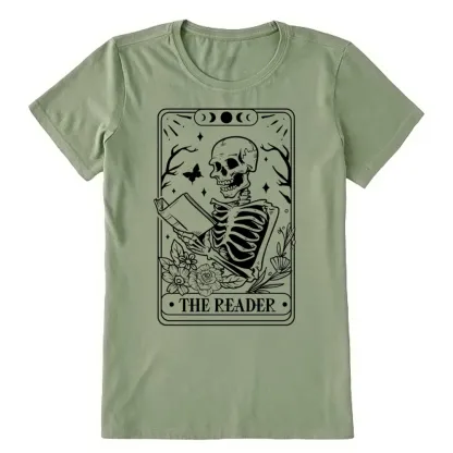 Pagewings The Reader Tarot Card Unisex Classic T-shirt